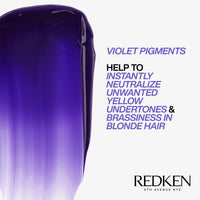 Thumbnail for Redken Blondage Express Anti-Brass Mask For Blonde & Highlighted Hair - Ultra-Pigmented Purple Mask For Blonde Hair, 8.5 Fl Oz