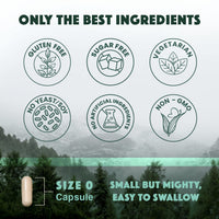 Thumbnail for Natural Rhythm Triple Calm Magnesium Complex - 120 Capsules, Chelated Magnesium Glycinate, Taurate & Malate, High Absorption Supplement for Sleep, Stress, Muscle & Heart Support, Non-GMO, Vegan