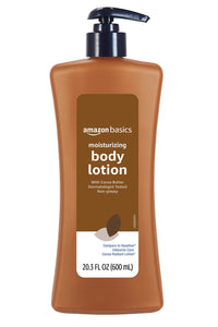 Thumbnail for Amazon Basics Moisturizing Cocoa Butter Body Lotion for Dry Skin, Non-Greasy, Paraben Free, Lightly Scented, 20.3 Fl Oz, Pack of 1