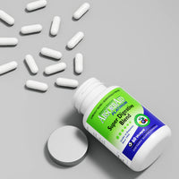 Thumbnail for AbsorbAid Platinum Digestive Enzyme Support 60 vCaps, 12 Digestive Enzymes Plus 2 Probiotics for Maximum Relief