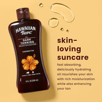 Thumbnail for Hawaiian Tropic Dark Tanning Oil, SPF 0, 8 Fluid Ounce (Pack of 3)