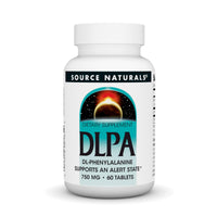 Thumbnail for Source Naturals DLPA DL-Phenylalanine* - 750 mg - 60 Tablets