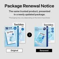 Thumbnail for Torriden DIVE IN Hyaluronic Acid Facial Mask (10 sheets) | Deep Hydration Korean Face Sheet Mask | Panthenol & Allantoin | Korean Skincare Mask