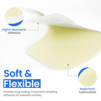 Thumbnail for Safe n' Simple Elastic Hydrocolloid Ostomy Barrier Strips - 1