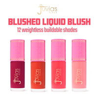 Thumbnail for Juvia's Place Blushed Liquid Blush SweetBerries - Dewy Tint Cheeks Makeup Glow Pigment Effortless Beauty Long Lasting Cosmetics Soft Creamy Natural Buildable All Skin Color Light Flawless Finish Blend