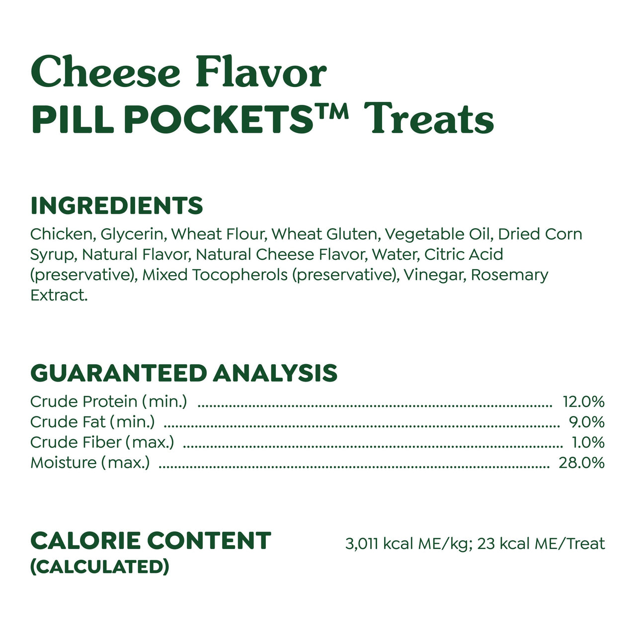 Greenies Pill Pockets for Dogs Large Size, Dog Treat Pouch for Capsule Medication, Cheese Flavor, 15.8 oz. Pouch