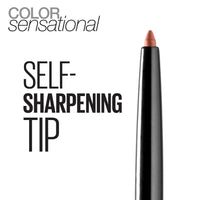 Thumbnail for Maybelline Color Sensational Shaping Lip Liner with Self-Sharpening Tip, Beige Babe, Nude, 1 Count