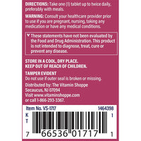 Thumbnail for The Vitamin Shoppe Calcium D-Glucarate 250mg - Estrogen Metabolism & Detox | Women's Hormone Support | 60 Tablets | Cellular Health