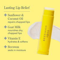 Thumbnail for Beekman 1802 Lip Balm, Lavender - Scented - 0.15 oz - With Goat Milk, Vitamin E & Beeswax for Dry, Cracked Lips - Good for Sensitive Skin - Cruelty Free