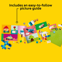 Thumbnail for LEGO Classic Vibrant Creative Brick Box Building Blocks - Sensory & Learning Toys for Boys & Girls, Ages 4+ Years - Pretend Play Preschool Toys - Gift for Birthdays - 11038