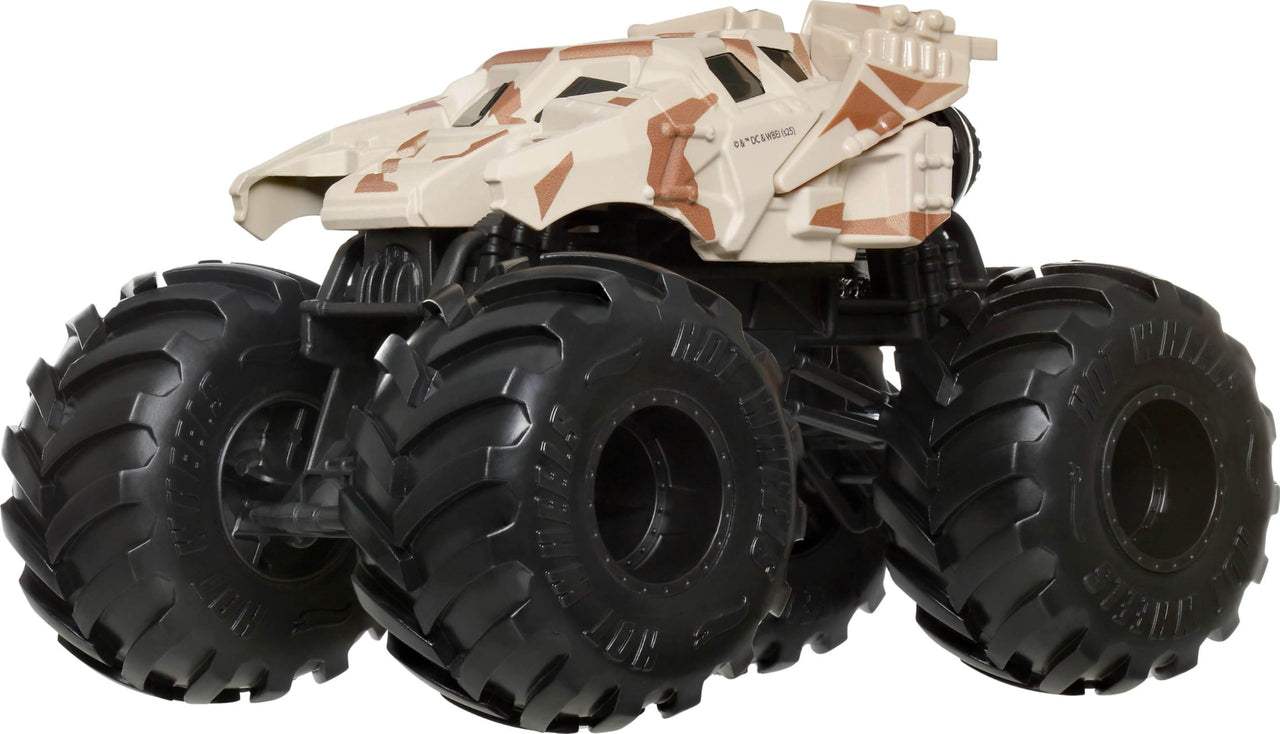Hot Wheels Monster Trucks, Oversized Monster Truck, 1:24 Scale Die-Cast Toy Truck with Giant Wheels and Cool Designs