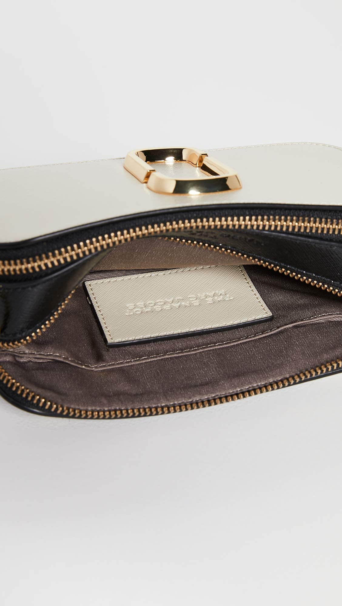 Marc Jacobs Womens The Color-Block Snapshot, New Cloud White Multi, One Size