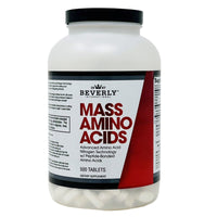 Thumbnail for Beverly International Mass Amino Acids, 500 Tabs. Use Pre-Post Workout, with Meals, Essential for Muscle Recovery and Repair. Complete Amino Acid Profile