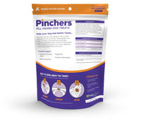 Thumbnail for VETRISCIENCE Extra Large Pinchers Pill Hiders Chews, Non-Greasy Pill Wrap with Probiotics for Dogs, Disguise Pills, Capsules and Tablets, Soft and Chewy, Gut and Immune Health, Peanut Butter, 2 Pack
