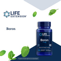 Thumbnail for Life Extension Boron 3 Mg 100 Vegetarian Capsules (Pack of 2)