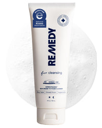 Thumbnail for Remedy for Rich Cream Cleansing | Cream-to-Foam Face Wash with Ceramides, Glycerin and Panthenol | Hydrating Cleanser for Normal to Dry Skin | By Dermatologist Dr. Shah, 5 fl. Oz
