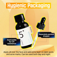 Thumbnail for numbuzin No.5 Serum | Vitamin Concentrated Serum | Glutathione, Vitamin C, Tranexamic Acid | Hyperpigmentation, Acne Scars | Suitable for Sensitive Skin, Korean Skincare | 1.01 fl. oz.