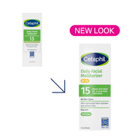 Thumbnail for Cetaphil Daily Facial Moisturizer SPF 15, 4 Fl Oz, Gentle Facial Moisturizer for Dry to Normal Skin Types, No Added Fragrance, Pack of 2, (Packaging May Vary)