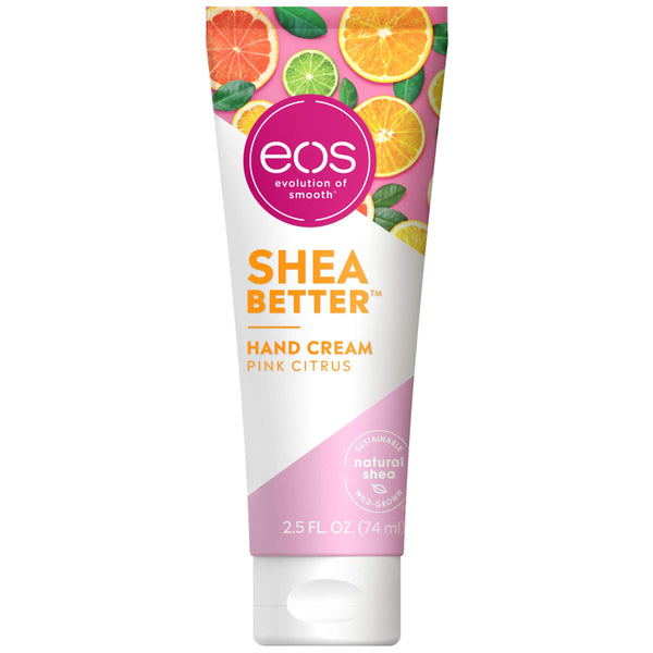 Image 1 of eos Hand Cream - Pink Citrus | Natural Shea Butter Hand Lotion and Skin Care | 24 Hour Hydration with Oil | 2.5 oz,2040872