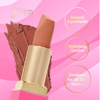 Thumbnail for Juvia's Place The Nude Velvety Matte Lipstick Libra - Long-lasting Lipstick, Rich-Color Lip Makeup, Creamy with Matte Finish, Beauty & Lip Products