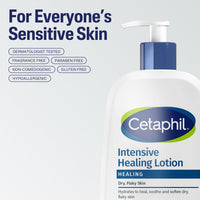 Thumbnail for Cetaphil Intensive Healing Lotion with Ceramides 16 Oz For Dry, Rough, Flaky Sensitive Skin 24-Hour Hydration Fragrance, Paraben & Gluten Free