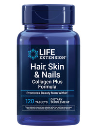 Thumbnail for Life Extension Hair, Skin, & Nails- Collagen Plus, 120 Count