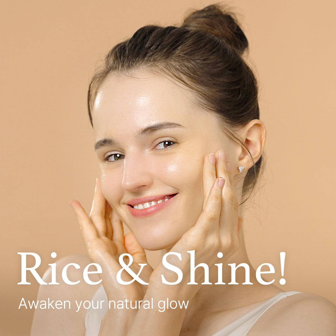 I'm from Rice Serum, Korean Fermented Rice Embryo Extract Boosts Collagen, Vitality, Radiant Glowing Skin, Niacinamide, Vitality to Dull Skin, Nourishing, Moisturizing