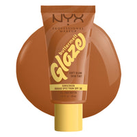 Thumbnail for NYX PROFESSIONAL MAKEUP Buttermelt Glaze Soft Glow Skin Tint + SPF 30, Up To 12HR Wear, 05 Chai Butta