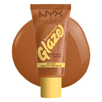Thumbnail for NYX PROFESSIONAL MAKEUP Buttermelt Glaze Soft Glow Skin Tint + SPF 30, Up To 12HR Wear, 05 Chai Butta