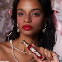 Thumbnail for Flower Knows Strawberry Rococo Cloud Lip Cream,Long Lasting Vibrant Red Matte Lipstick,Hydrating Lip Stain,Transfer & Smudge Proof Velvet Liquid Lipstick for Girls&Women,0.12 Fl Oz(09 Strawberry Red)