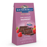 Thumbnail for GHIRARDELLI Dark Chocolate Raspberry Squares, 5.32 Oz Bag (Pack of 6)