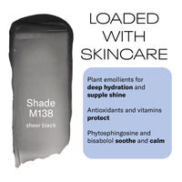 Thumbnail for MOB Beauty Hydrating Shine Lip Balm M138 Sheer Black – Tinted Lip Balm Stick with Jojoba & Sunflower Oils, Clean Vegan Organic Lip Care for Nourished, Glossy Lips