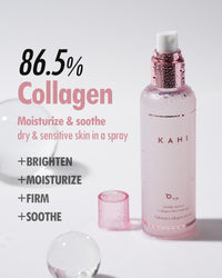 Thumbnail for KAHI Fine Line Bounce Collagen Serum Facial Mist Ampoule Korean Skin Care | Hydrating Face Mist Daily Face Serum | Facial Mist Spray Hydration Daily Moisturizer for Face 4.06 fl oz