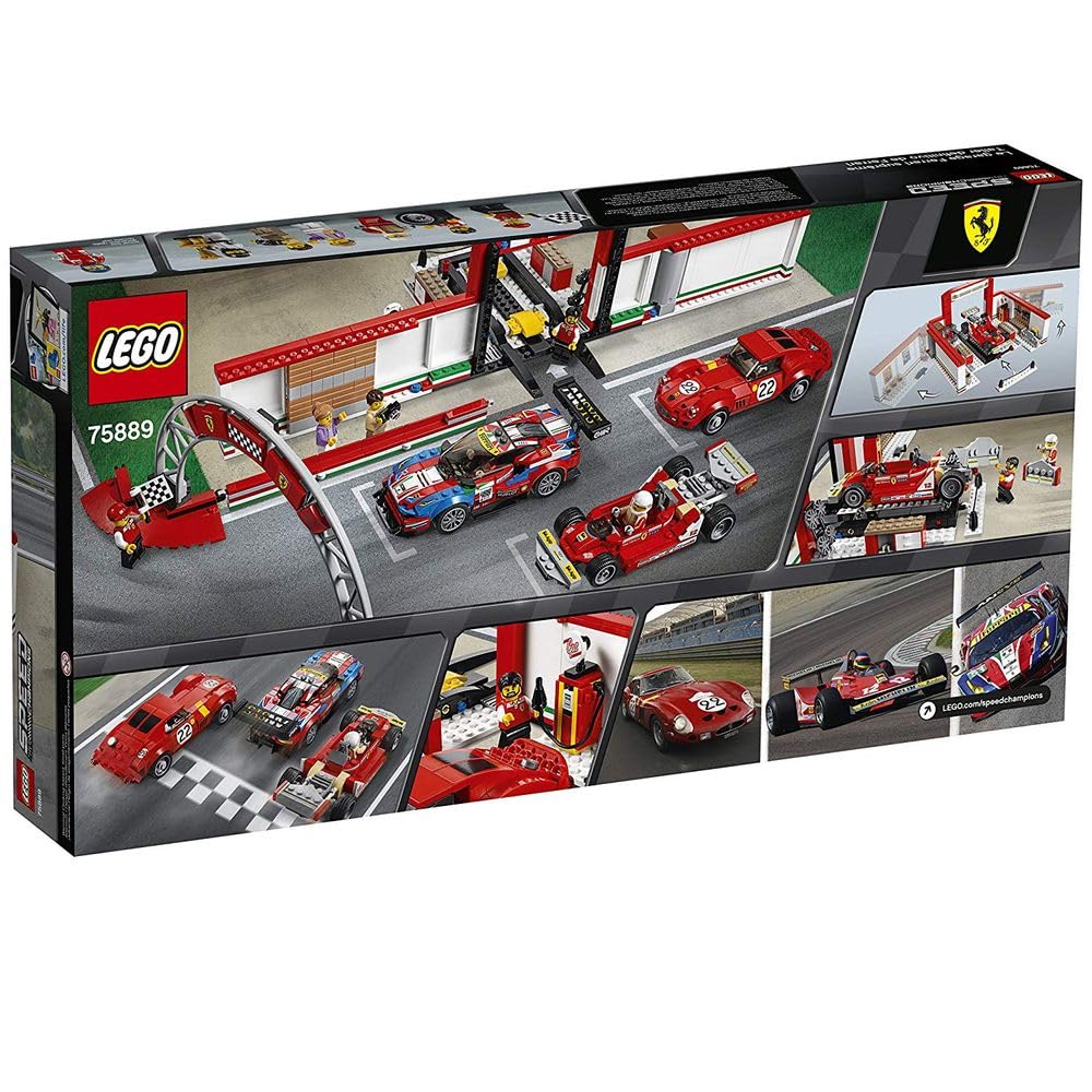LEGO Speed Champions Ferrari Ultimate Garage 75889 Building Kit (841 Pieces)