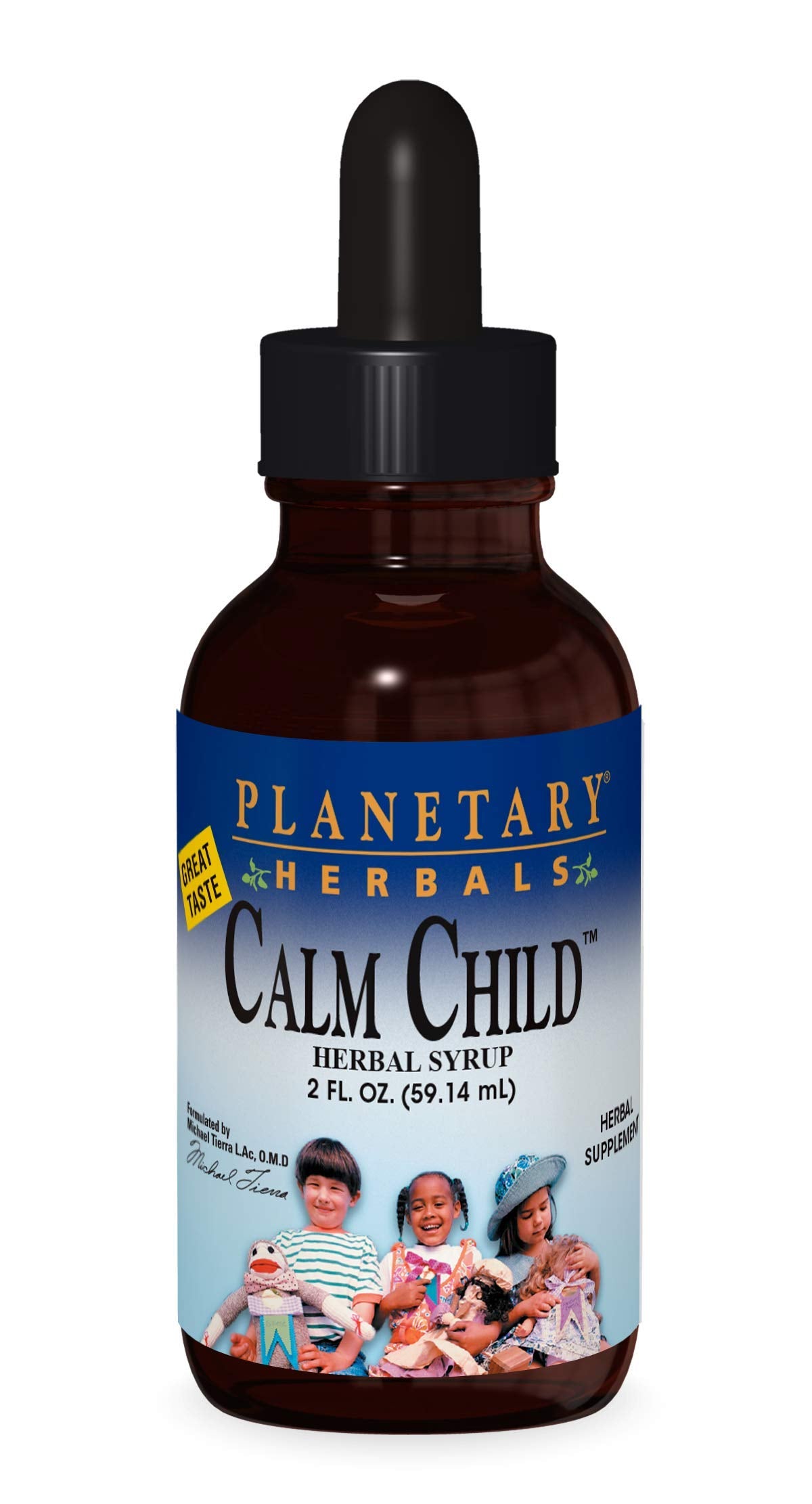 Planetary Herbals Calm Child 2.5 ml Supports Calm Focused Attention - 2 Fluid oz