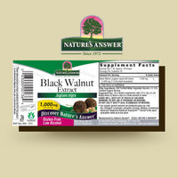 Thumbnail for Nature's Answer Black Walnut with Organic Alcohol, 1-Fluid Ounce