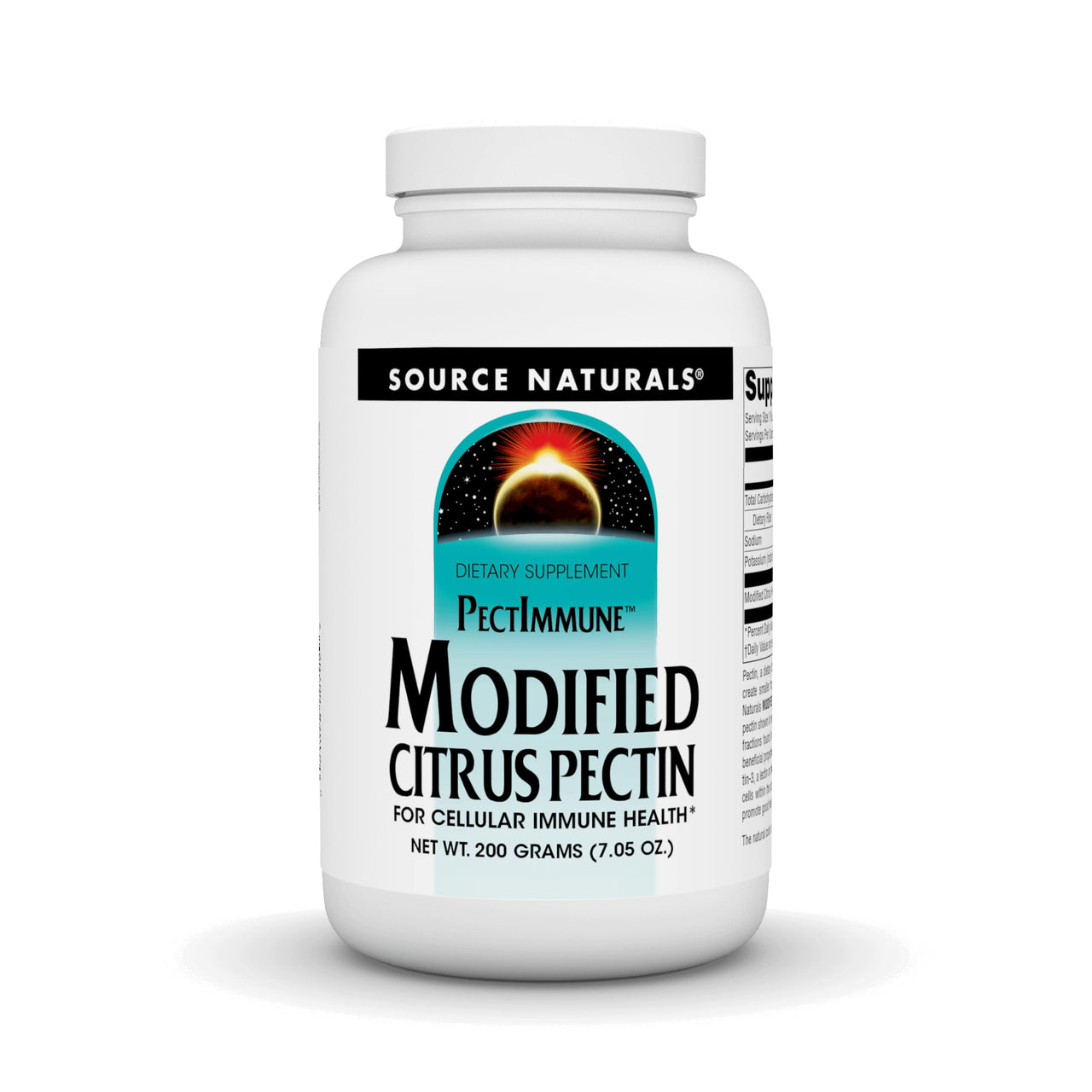 Source Naturals Modified Citrus Pectin Powder, for Cellular Immune Health,200 Grams