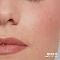 Thumbnail for NYX PROFESSIONAL MAKEUP Sweet Cheeks Soft Cheek Tint, Cream Blush - Nude'Tude