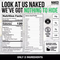 Thumbnail for NAKED Whey Isolate Protein 28 Servings + Pure Micronized Creatine Monohydrate 100 Servings