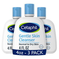 Thumbnail for Cetaphil Face Wash, Hydrating Gentle Skin Cleanser for Dry to Normal Sensitive Skin, 4 oz 3 Pack, Fragrance Free, Soap Free and Non-Foaming