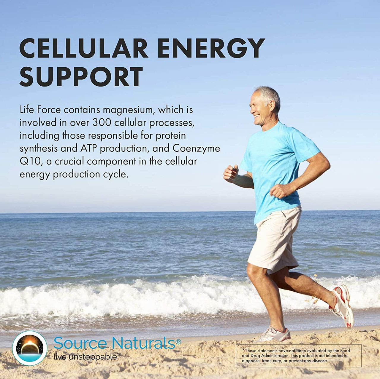 Source Naturals Life Force Multiple Iron Free Daily Multivitamin High Potency Essential Vitamins, Minerals, Antioxidants & Nutrients - Energy & Immune Boost* - 60 Capsules