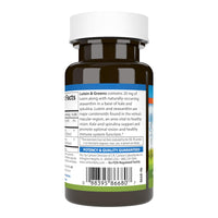 Thumbnail for Carlson - Lutein & Greens, 20 mg, Vision Support & Eye Function, Antioxidant, 30 Vegetarian Capsules
