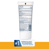 Thumbnail for CeraVe 100% Mineral Sunscreen SPF 50 with Zinc Oxide & Titanium Dioxide, Hyaluronic Acid & Ceramides, Oil Free & Non-Greasy, Hydrating Mineral Sunscreen For Body, 5 oz