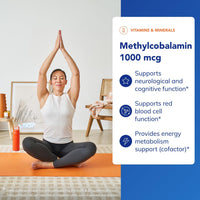 Thumbnail for Pure Encapsulations Methylcobalamin 1,000 mcg - Vitamin B12 Supplement to Support Memory & Nerve Health* - Premium Vitamin B12 Capsules - 180 Capsules