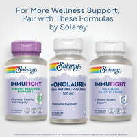 Thumbnail for SOLARAY Monolaurin 500mg from Natural Coconut - Monolaurin Supplement for Powerful Nutritive Support - Lab Verified - 60 Servings, 60 VegCaps