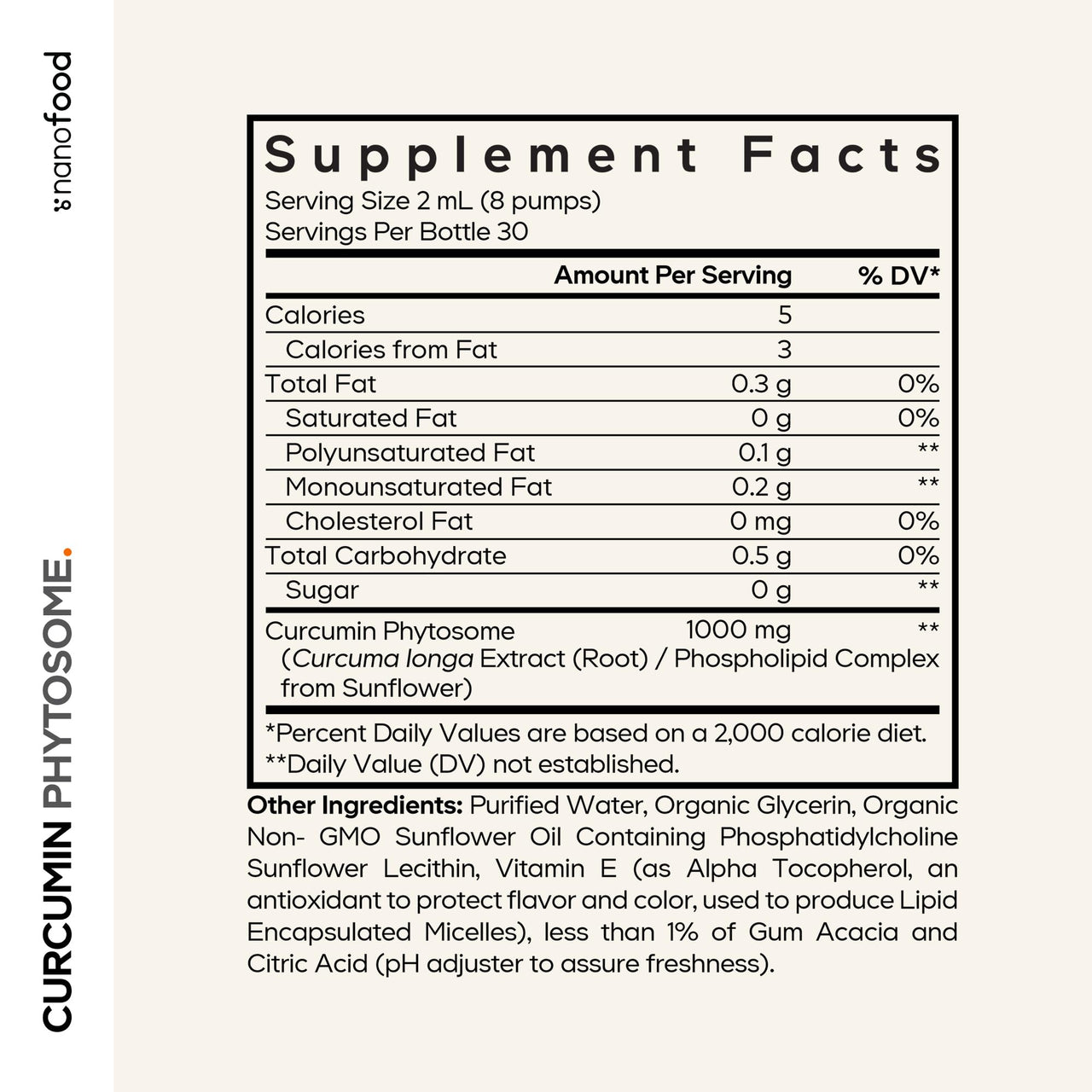 Codeage Liposomal Curcumin Phytosome Liquid Supplement, Turmeric Curcumin Vegan Liquid Drops, Plant-Based Curcuma Longa Dropper, Curcumina, Sunflower Phospholipid, Sugar-Free, Citrus Flavor, 2 fl oz