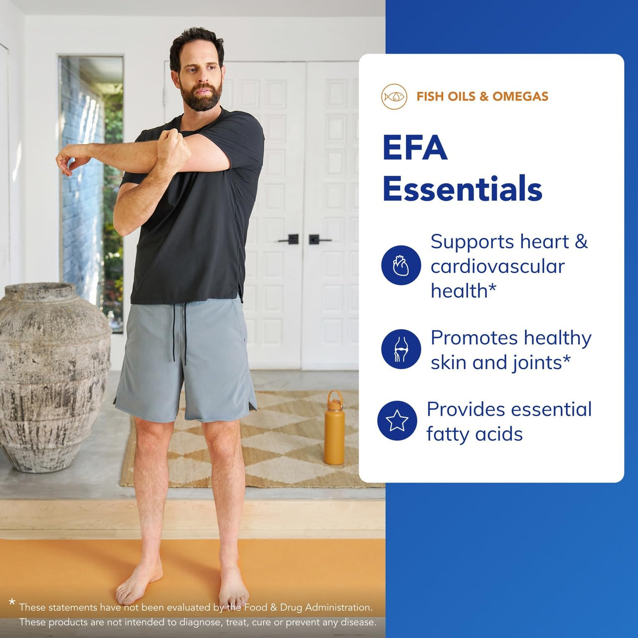 Pure Encapsulations EFA Essentials | Triglyceride-Form Fish Oil and Borage Oil Blend | 120 Softgel Capsules