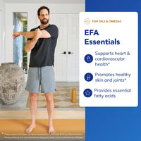 Thumbnail for Pure Encapsulations EFA Essentials | Triglyceride-Form Fish Oil and Borage Oil Blend | 120 Softgel Capsules