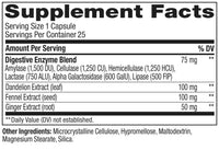 Thumbnail for OLLY Beat The Bloat Capsules, Digestive Support Enzymes, Supplement for Women - 25 Count