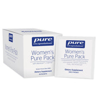 Thumbnail for Pure Encapsulations Women's Pure Pack - for Women Over 40 - Bone, Heart, Eye & Breast Health* - with Calcium, DHA, EPA & CoQ10 - Once-Daily - 30 Packets
